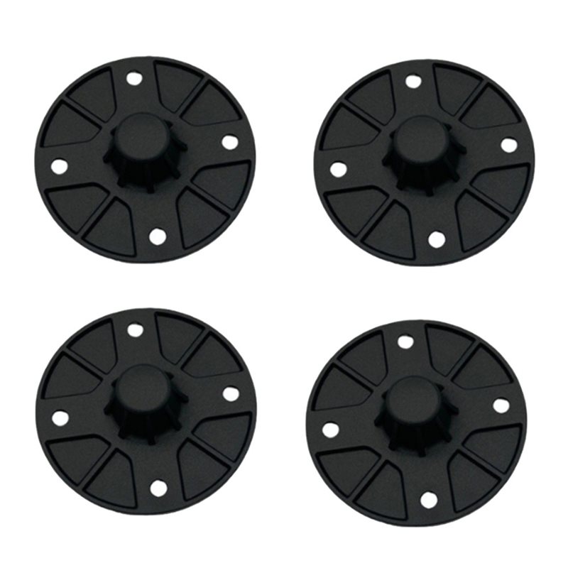 Home Cinema Rack - ABSQ-ตู้โฮมเธียเตอร์ 4 ชิ้น โลหะสำหรับขาตั้งลำโพง อะแดปเตอร์สำหรับเสาลำโพง DIY