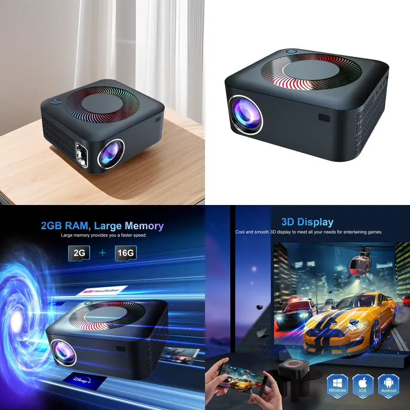 Home Cinema In - โรงงาน XNANO ขายส่งโปรเจคเตอร์ X5 ความสว่าง 150000
