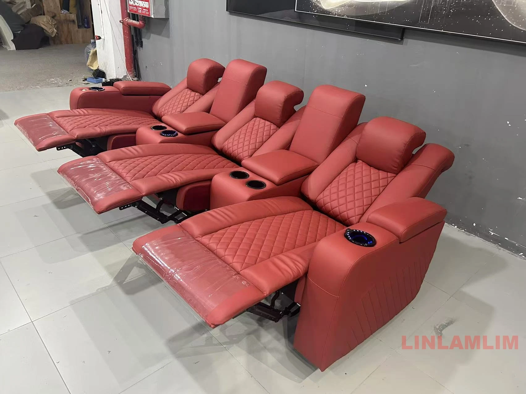 Linlamlim โซฟาผู้เอนกาย 3 ที่น - Home Cinema Couch บทวิจารณ์และราคา