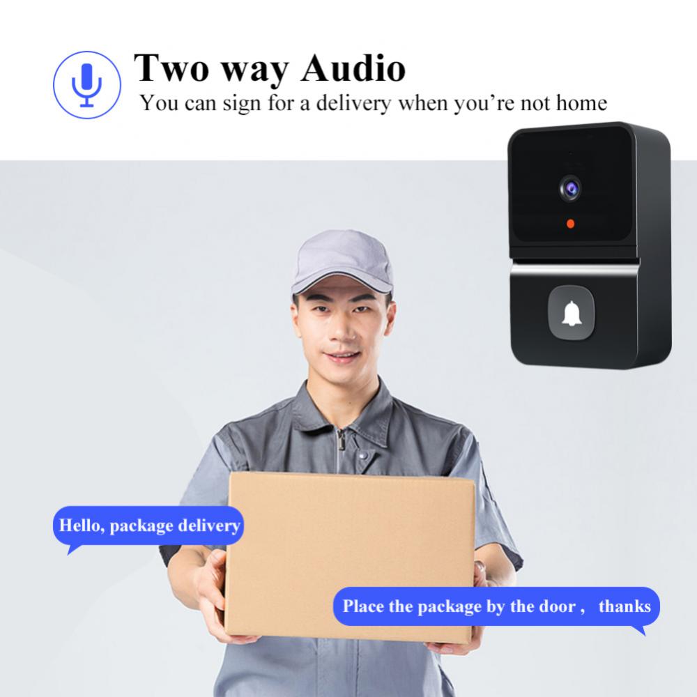 กริ่งประตูไร้สาย WiFi กลางแจ้ง - Home Cinema Hd บทวิจารณ์และราคา