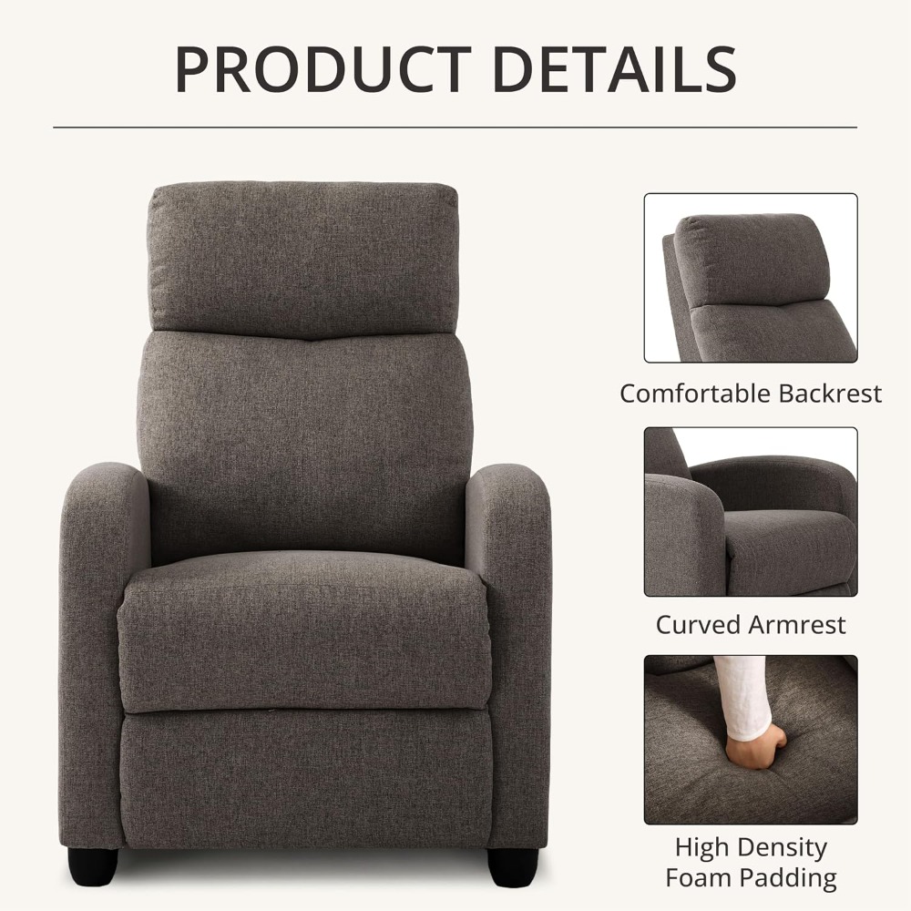 เก้าอี้ปรับเอนแบบดันหลังด้วยมื - Home Cinema Couch บทวิจารณ์และราคา