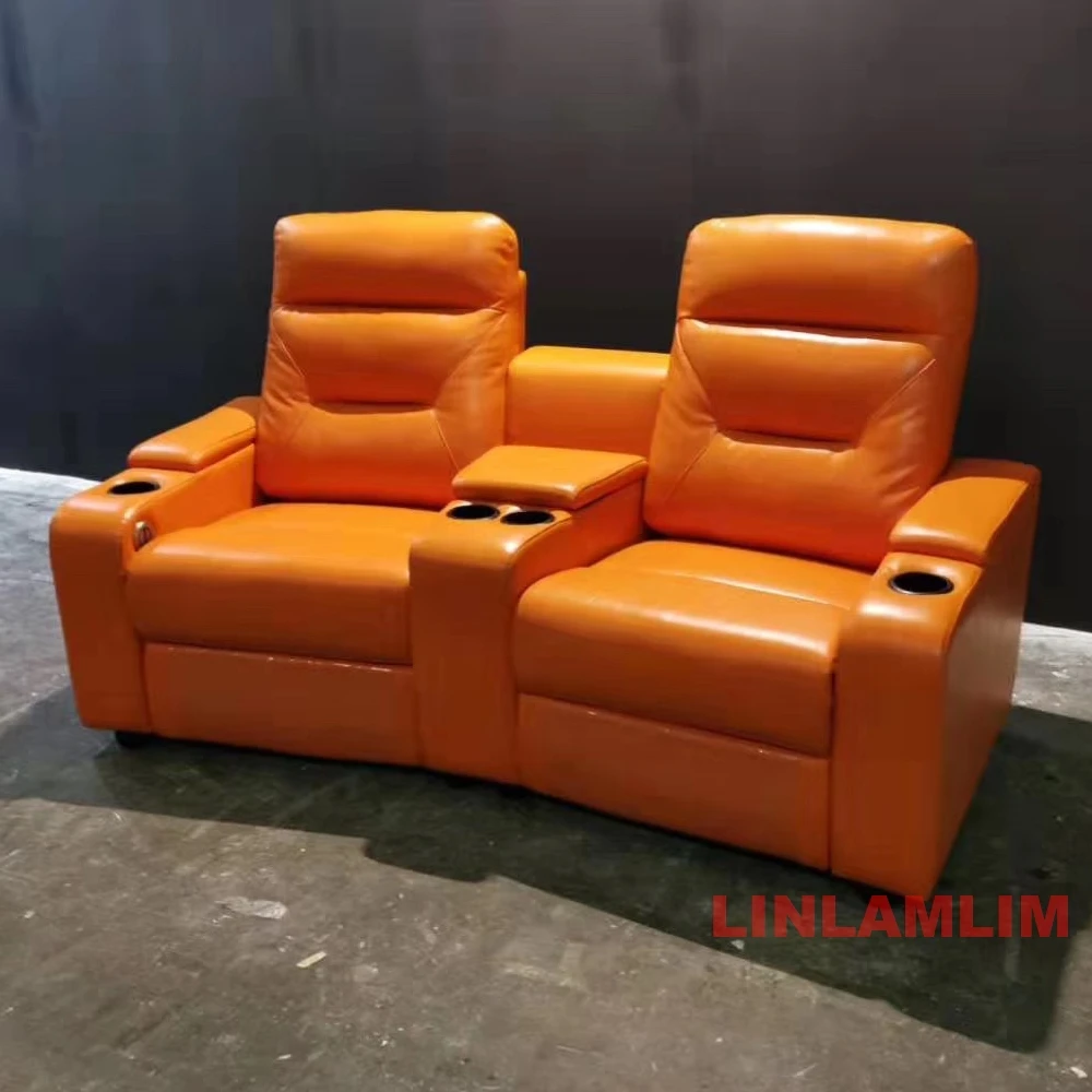 Linlamlim ชุดโซฟาหนังแท้พร้อมท - Home Cinema Couch บทวิจารณ์และราคา